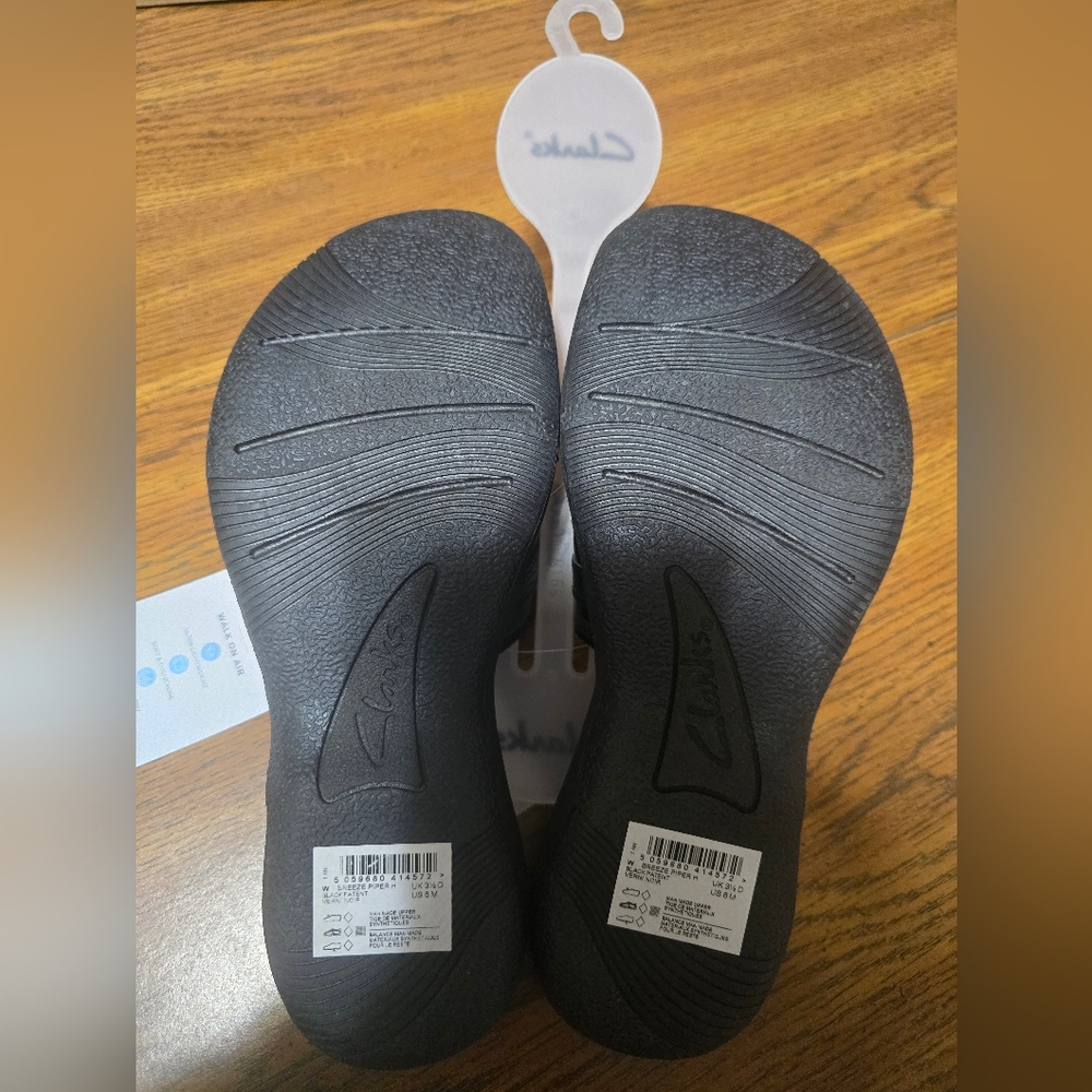 NEW Clarks Women's Cloudsteppers Breeze Piper Comfort Sandal Slides Size 6 - Picture 7 of 11